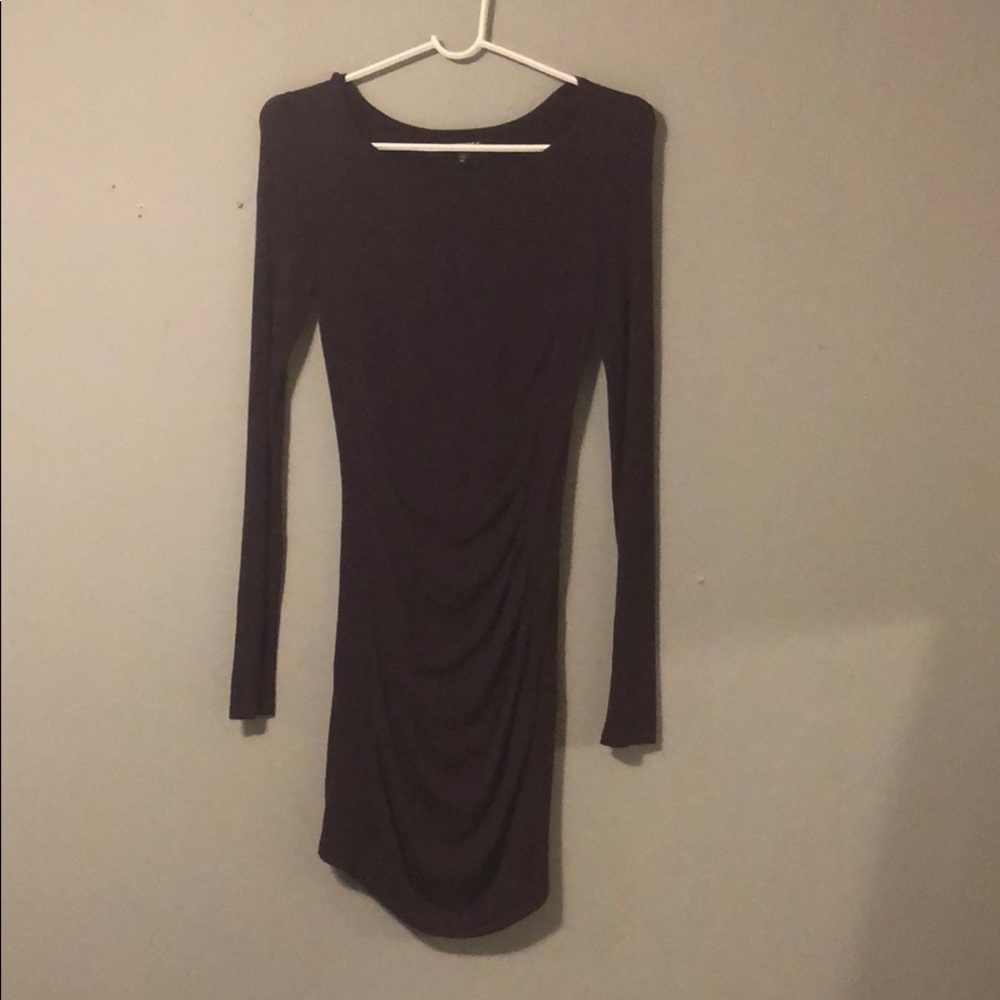 Express XS Burgundy Slinky Dress